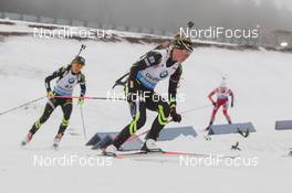 09.01.2015, Oberhof, Germany (GER): Marie Dorin (FRA) - IBU world cup biathlon, sprint women, Oberhof (GER). www.nordicfocus.com. © Manzoni/NordicFocus. Every downloaded picture is fee-liable.