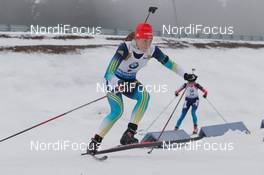 09.01.2015, Oberhof, Germany (GER): Olga Abramova (UKR) - IBU world cup biathlon, sprint women, Oberhof (GER). www.nordicfocus.com. © Manzoni/NordicFocus. Every downloaded picture is fee-liable.