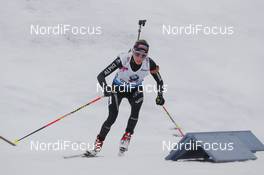 09.01.2015, Oberhof, Germany (GER): Elisa Gasparin (SUI) - IBU world cup biathlon, sprint women, Oberhof (GER). www.nordicfocus.com. © Manzoni/NordicFocus. Every downloaded picture is fee-liable.