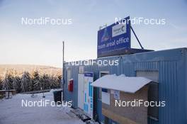06.01.2015, Oberhof, Germany (GER): Event Feature: the new team area - IBU world cup biathlon, training, Oberhof (GER). www.nordicfocus.com. © Manzoni/NordicFocus. Every downloaded picture is fee-liable.