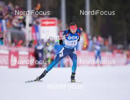 15.01.2015, Ruhpolding, Germany (GER): Anton Shipulin (RUS) - IBU world cup biathlon, relay men, Ruhpolding (GER). www.nordicfocus.com. © Manzoni/NordicFocus. Every downloaded picture is fee-liable.