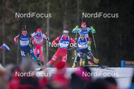 15.01.2015, Ruhpolding, Germany (GER): Ole Einar Bjoerndalen (NOR) - IBU world cup biathlon, relay men, Ruhpolding (GER). www.nordicfocus.com. © Manzoni/NordicFocus. Every downloaded picture is fee-liable.