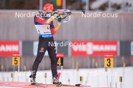 15.01.2015, Ruhpolding, Germany (GER): Arnd Peiffer (GER) - IBU world cup biathlon, relay men, Ruhpolding (GER). www.nordicfocus.com. © Manzoni/NordicFocus. Every downloaded picture is fee-liable.