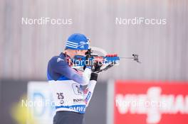 15.01.2015, Ruhpolding, Germany (GER): Tim Burke (USA) - IBU world cup biathlon, relay men, Ruhpolding (GER). www.nordicfocus.com. © Manzoni/NordicFocus. Every downloaded picture is fee-liable.