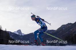 15.01.2015, Ruhpolding, Germany (GER): Christoffer Eriksson (SWE) - IBU world cup biathlon, relay men, Ruhpolding (GER). www.nordicfocus.com. © Manzoni/NordicFocus. Every downloaded picture is fee-liable.