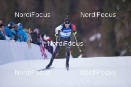 15.01.2015, Ruhpolding, Germany (GER): Brendan Green (CAN) - IBU world cup biathlon, relay men, Ruhpolding (GER). www.nordicfocus.com. © Manzoni/NordicFocus. Every downloaded picture is fee-liable.