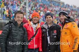14.01.2015, Ruhpolding, Germany (GER): Event Feature: Stefan Schwarzbach (GER) - IBU world cup biathlon, relay women, Ruhpolding (GER). www.nordicfocus.com. © Manzoni/NordicFocus. Every downloaded picture is fee-liable.