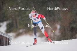 14.01.2015, Ruhpolding, Germany (GER): Weronika Novakowska (POL) - IBU world cup biathlon, relay women, Ruhpolding (GER). www.nordicfocus.com. © Manzoni/NordicFocus. Every downloaded picture is fee-liable.
