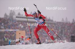 17.01.2015, Ruhpolding, Germany (GER): Dominik Windisch (ITA) - IBU world cup biathlon, sprint men, Ruhpolding (GER). www.nordicfocus.com. © Manzoni/NordicFocus. Every downloaded picture is fee-liable.