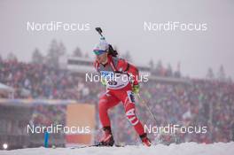 17.01.2015, Ruhpolding, Germany (GER): Tarjei Boe (NOR) - IBU world cup biathlon, sprint men, Ruhpolding (GER). www.nordicfocus.com. © Manzoni/NordicFocus. Every downloaded picture is fee-liable.