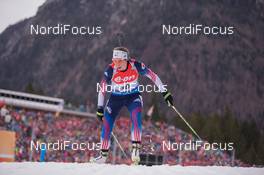 16.01.2015, Ruhpolding, Germany (GER): Susan Dunklee (USA)  - IBU world cup biathlon, sprint women, Ruhpolding (GER). www.nordicfocus.com. © Manzoni/NordicFocus. Every downloaded picture is fee-liable.