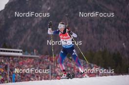 16.01.2015, Ruhpolding, Germany (GER): Annalies Cook (USA)  - IBU world cup biathlon, sprint women, Ruhpolding (GER). www.nordicfocus.com. © Manzoni/NordicFocus. Every downloaded picture is fee-liable.