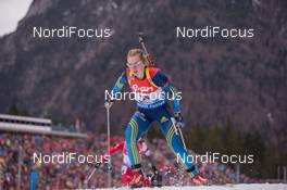 16.01.2015, Ruhpolding, Germany (GER): Emma Nilsson (SWE)  - IBU world cup biathlon, sprint women, Ruhpolding (GER). www.nordicfocus.com. © Manzoni/NordicFocus. Every downloaded picture is fee-liable.