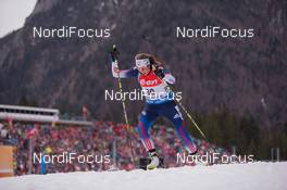 16.01.2015, Ruhpolding, Germany (GER): Susan Dunklee (USA)  - IBU world cup biathlon, sprint women, Ruhpolding (GER). www.nordicfocus.com. © Manzoni/NordicFocus. Every downloaded picture is fee-liable.