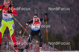 16.01.2015, Ruhpolding, Germany (GER): Lena Haecki (SUI)  - IBU world cup biathlon, sprint women, Ruhpolding (GER). www.nordicfocus.com. © Manzoni/NordicFocus. Every downloaded picture is fee-liable.