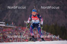 16.01.2015, Ruhpolding, Germany (GER): Hanah Dreissigacker (USA)  - IBU world cup biathlon, sprint women, Ruhpolding (GER). www.nordicfocus.com. © Manzoni/NordicFocus. Every downloaded picture is fee-liable.
