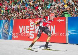 24.01.2015, Antholz, Italy (ITA): Daniel Boehm (GER) - IBU world cup biathlon, pursuit men, Antholz (ITA). www.nordicfocus.com. © Manzoni/NordicFocus. Every downloaded picture is fee-liable.