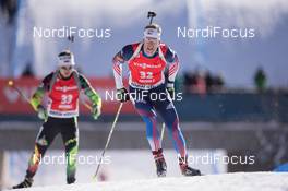 24.01.2015, Antholz, Italy (ITA): Tracy Barnes (USA) - IBU world cup biathlon, pursuit men, Antholz (ITA). www.nordicfocus.com. © Manzoni/NordicFocus. Every downloaded picture is fee-liable.