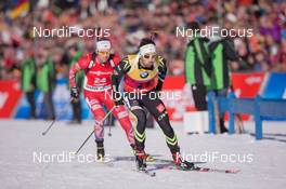 24.01.2015, Antholz, Italy (ITA): Martin Fourcade (FRA) - IBU world cup biathlon, pursuit men, Antholz (ITA). www.nordicfocus.com. © Manzoni/NordicFocus. Every downloaded picture is fee-liable.
