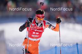 24.01.2015, Antholz, Italy (ITA): Matej Kazar (SVK) - IBU world cup biathlon, pursuit men, Antholz (ITA). www.nordicfocus.com. © Manzoni/NordicFocus. Every downloaded picture is fee-liable.