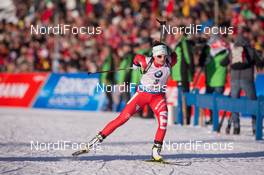 24.01.2015, Antholz, Italy (ITA): Karin Oberhofer (ITA) - IBU world cup biathlon, pursuit women, Antholz (ITA). www.nordicfocus.com. © Manzoni/NordicFocus. Every downloaded picture is fee-liable.