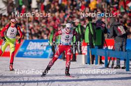 24.01.2015, Antholz, Italy (ITA): Marte Olsbu (NOR) - IBU world cup biathlon, pursuit women, Antholz (ITA). www.nordicfocus.com. © Manzoni/NordicFocus. Every downloaded picture is fee-liable.