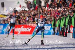 24.01.2015, Antholz, Italy (ITA): Olga Abramova (UKR) - IBU world cup biathlon, pursuit women, Antholz (ITA). www.nordicfocus.com. © Manzoni/NordicFocus. Every downloaded picture is fee-liable.
