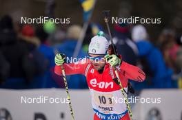 25.01.2015, Antholz, Italy (ITA): Thomas Bormolini (ITA) - IBU world cup biathlon, relay men, Antholz (ITA). www.nordicfocus.com. © Manzoni/NordicFocus. Every downloaded picture is fee-liable.