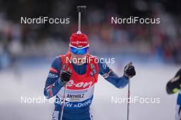 25.01.2015, Antholz, Italy (ITA): Ondrej Moravec (CZE) - IBU world cup biathlon, relay men, Antholz (ITA). www.nordicfocus.com. © Manzoni/NordicFocus. Every downloaded picture is fee-liable.