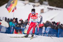 25.01.2015, Antholz, Italy (ITA): Mikito Tachizaki (JPN) - IBU world cup biathlon, relay men, Antholz (ITA). www.nordicfocus.com. © Manzoni/NordicFocus. Every downloaded picture is fee-liable.