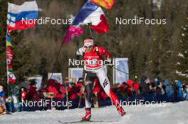 25.01.2015, Antholz, Italy (ITA): Weronika Novakowska (POL) - IBU world cup biathlon, relay women, Antholz (ITA). www.nordicfocus.com. © Manzoni/NordicFocus. Every downloaded picture is fee-liable.