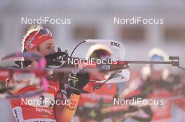 25.01.2015, Antholz, Italy (ITA): Luise Kummer (GER) - IBU world cup biathlon, relay women, Antholz (ITA). www.nordicfocus.com. © Manzoni/NordicFocus. Every downloaded picture is fee-liable.