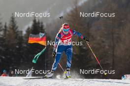 25.01.2015, Antholz, Italy (ITA): Eva Puskarcikova (CZE) - IBU world cup biathlon, relay women, Antholz (ITA). www.nordicfocus.com. © Manzoni/NordicFocus. Every downloaded picture is fee-liable.