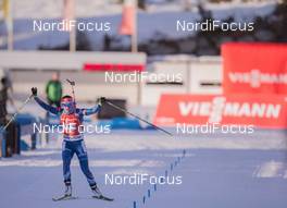 25.01.2015, Antholz, Italy (ITA): Veronika Vitkova (CZE) - IBU world cup biathlon, relay women, Antholz (ITA). www.nordicfocus.com. © Manzoni/NordicFocus. Every downloaded picture is fee-liable.