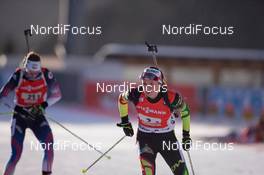 25.01.2015, Antholz, Italy (ITA): Nadia Pisareva (BLR) - IBU world cup biathlon, relay women, Antholz (ITA). www.nordicfocus.com. © Manzoni/NordicFocus. Every downloaded picture is fee-liable.