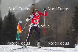 25.01.2015, Antholz, Italy (ITA): Megan Heinicke (CAN) - IBU world cup biathlon, relay women, Antholz (ITA). www.nordicfocus.com. © Manzoni/NordicFocus. Every downloaded picture is fee-liable.