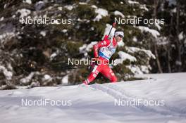22.01.2015, Antholz, Italy (ITA): Ole Einar Bjoerndalen (NOR) - IBU world cup biathlon, sprint men, Antholz (ITA). www.nordicfocus.com. © Manzoni/NordicFocus. Every downloaded picture is fee-liable.