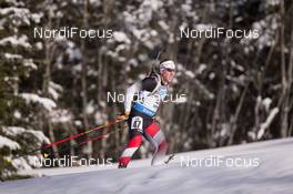 22.01.2015, Antholz, Italy (ITA): David Komatz (AUT) - IBU world cup biathlon, sprint men, Antholz (ITA). www.nordicfocus.com. © Manzoni/NordicFocus. Every downloaded picture is fee-liable.