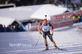 22.01.2015, Antholz, Italy (ITA): Arnd Peiffer (GER) - IBU world cup biathlon, sprint men, Antholz (ITA). www.nordicfocus.com. © Manzoni/NordicFocus. Every downloaded picture is fee-liable.