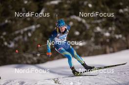 22.01.2015, Antholz, Italy (ITA): Fredrik Lindstroem (SWE) - IBU world cup biathlon, sprint men, Antholz (ITA). www.nordicfocus.com. © Manzoni/NordicFocus. Every downloaded picture is fee-liable.