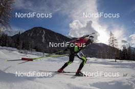 22.01.2015, Antholz, Italy (ITA): Martin Fourcade (FRA) - IBU world cup biathlon, sprint men, Antholz (ITA). www.nordicfocus.com. © Manzoni/NordicFocus. Every downloaded picture is fee-liable.