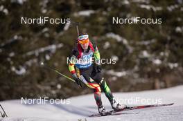 22.01.2015, Antholz, Italy (ITA): Yuryi Liadov (BLR) - IBU world cup biathlon, sprint men, Antholz (ITA). www.nordicfocus.com. © Manzoni/NordicFocus. Every downloaded picture is fee-liable.
