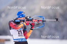 22.01.2015, Antholz, Italy (ITA): Simon Schempp (GER) - IBU world cup biathlon, sprint men, Antholz (ITA). www.nordicfocus.com. © Manzoni/NordicFocus. Every downloaded picture is fee-liable.
