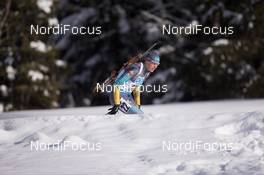 22.01.2015, Antholz, Italy (ITA): Yan Savitskiy (KAZ) - IBU world cup biathlon, sprint men, Antholz (ITA). www.nordicfocus.com. © Manzoni/NordicFocus. Every downloaded picture is fee-liable.