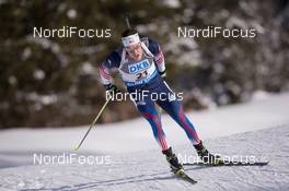 22.01.2015, Antholz, Italy (ITA): Leif Nordgren (USA) - IBU world cup biathlon, sprint men, Antholz (ITA). www.nordicfocus.com. © Manzoni/NordicFocus. Every downloaded picture is fee-liable.