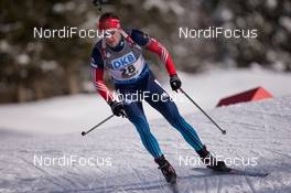 22.01.2015, Antholz, Italy (ITA): Timofey Lapshin (RUS) - IBU world cup biathlon, sprint men, Antholz (ITA). www.nordicfocus.com. © Manzoni/NordicFocus. Every downloaded picture is fee-liable.