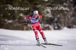 23.01.2015, Antholz, Italy (ITA): Tiril Eckhoff (NOR) - IBU world cup biathlon, sprint women, Antholz (ITA). www.nordicfocus.com. © Manzoni/NordicFocus. Every downloaded picture is fee-liable.