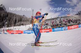 21.01.2015, Antholz, Italy (ITA): Gabriela Soukalova (CZE) - IBU world cup biathlon, training, Antholz (ITA). www.nordicfocus.com. © Manzoni/NordicFocus. Every downloaded picture is fee-liable.