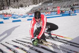 21.01.2015, Antholz, Italy (ITA): Rosanna Crawford (CAN) - IBU world cup biathlon, training, Antholz (ITA). www.nordicfocus.com. © Manzoni/NordicFocus. Every downloaded picture is fee-liable.