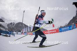 21.01.2015, Antholz, Italy (ITA): Sean Doherty (USA) - IBU world cup biathlon, training, Antholz (ITA). www.nordicfocus.com. © Manzoni/NordicFocus. Every downloaded picture is fee-liable.